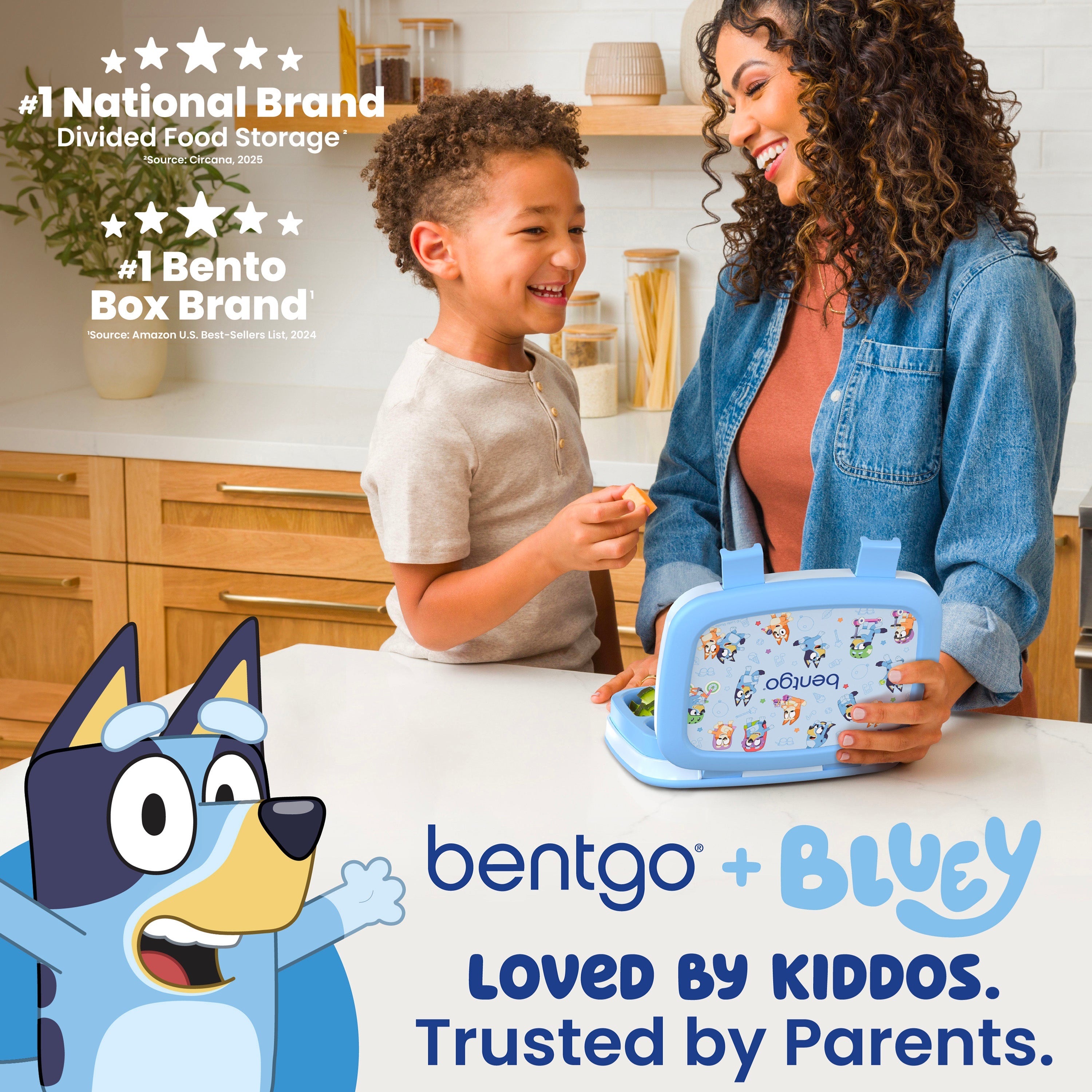 Bentgo +  Bluey Kids Prints Lunch Box