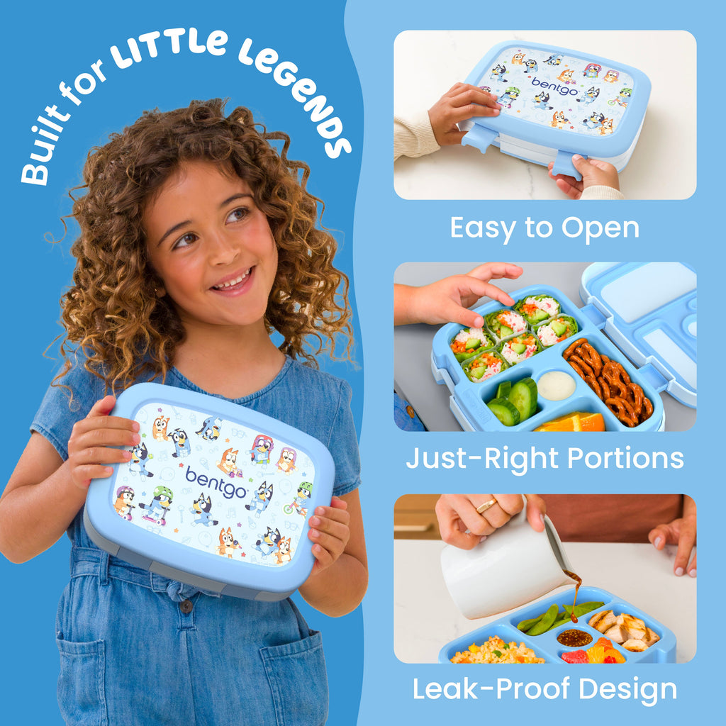 Bentgo +  Bluey Kids Prints Lunch Box
