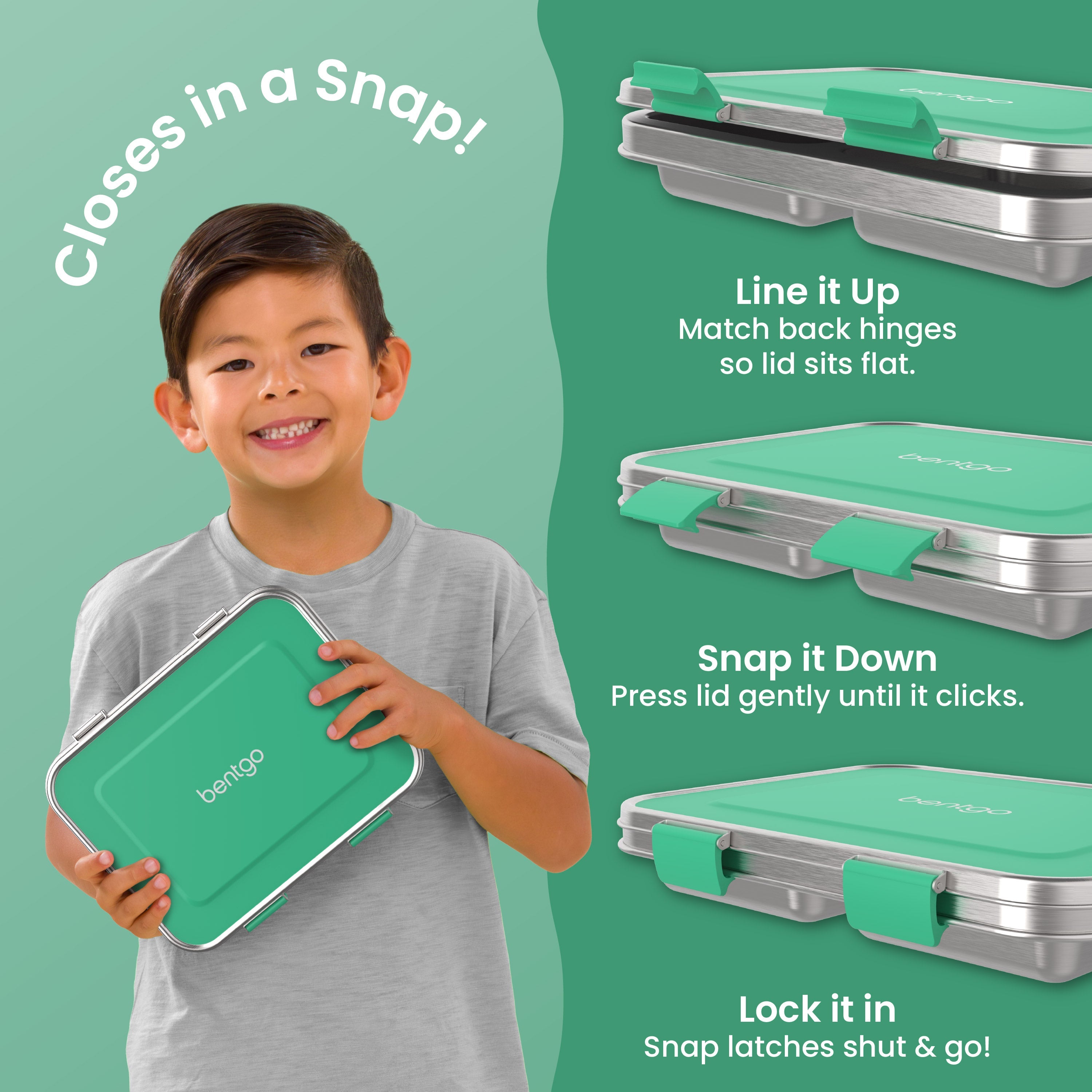 Bentgo Kids Stainless Steel Lunch Box