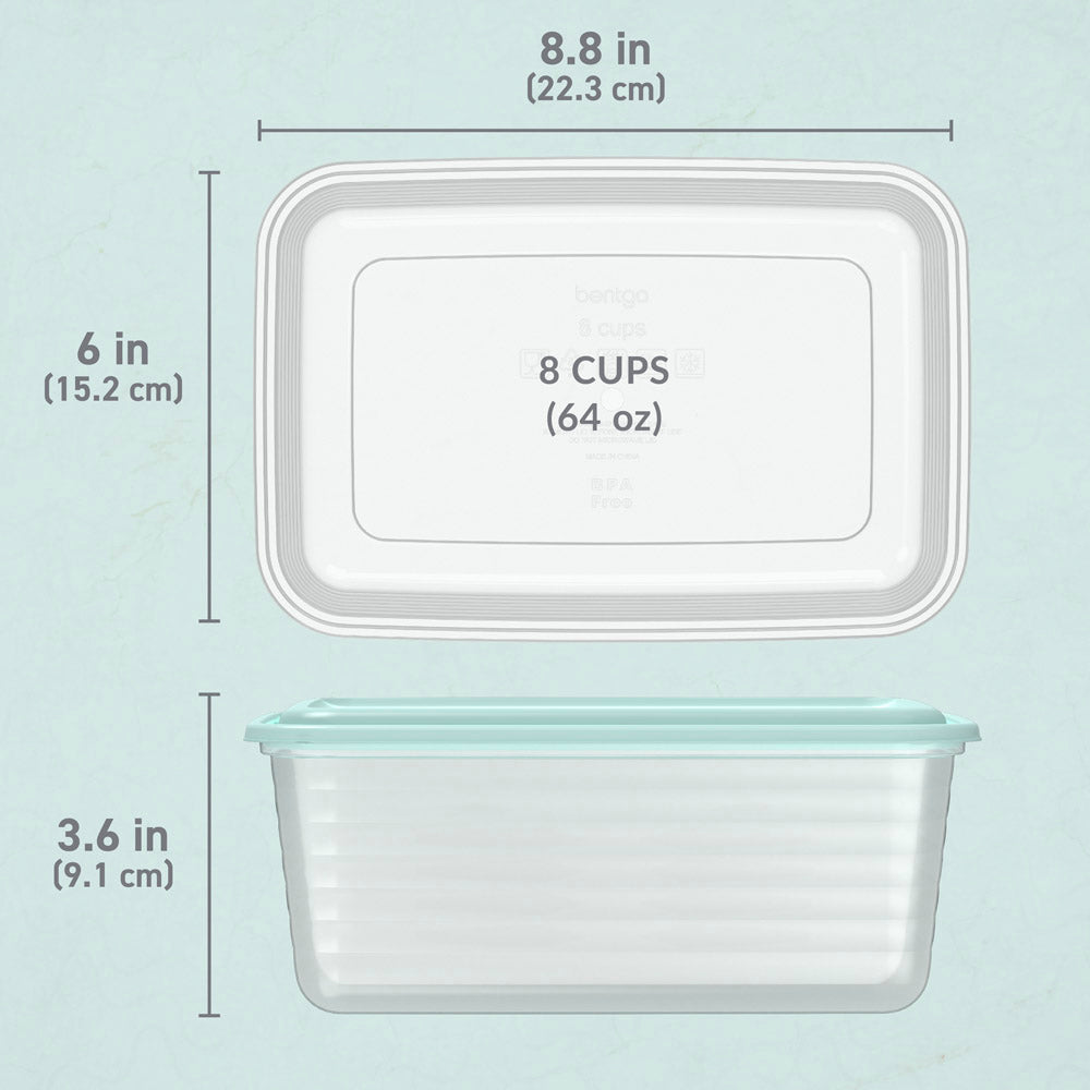 Bentgo Prep 8-Cup Deep-Dish Container (20-Piece Set)