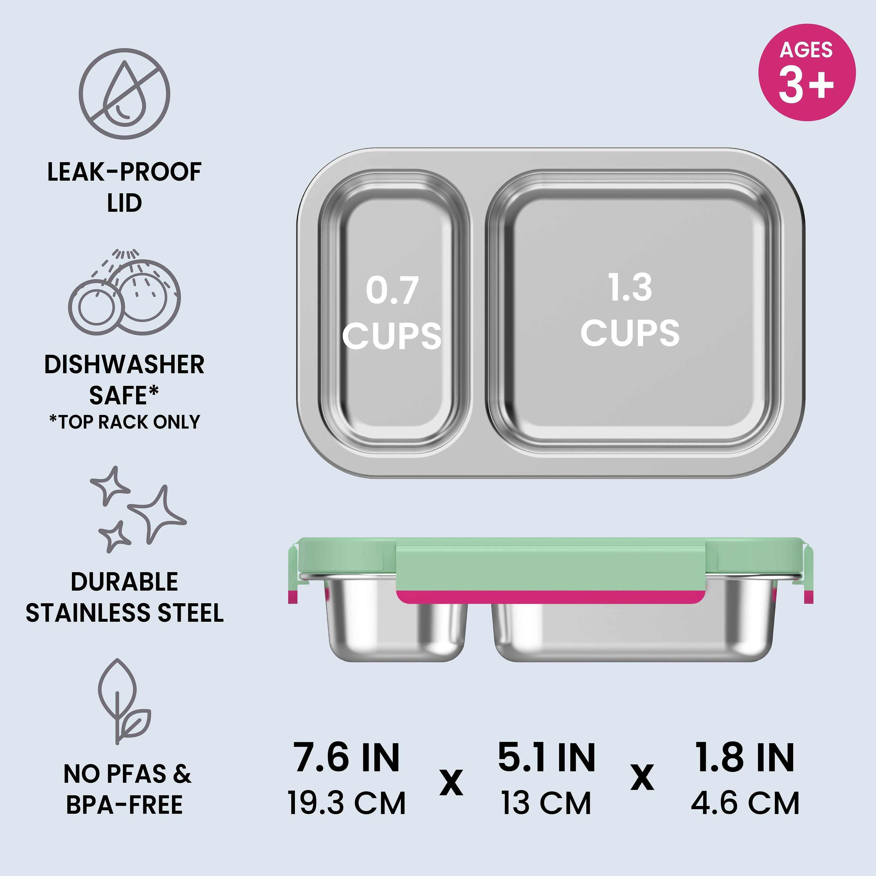 Bentgo Stainless Steel Snack Box