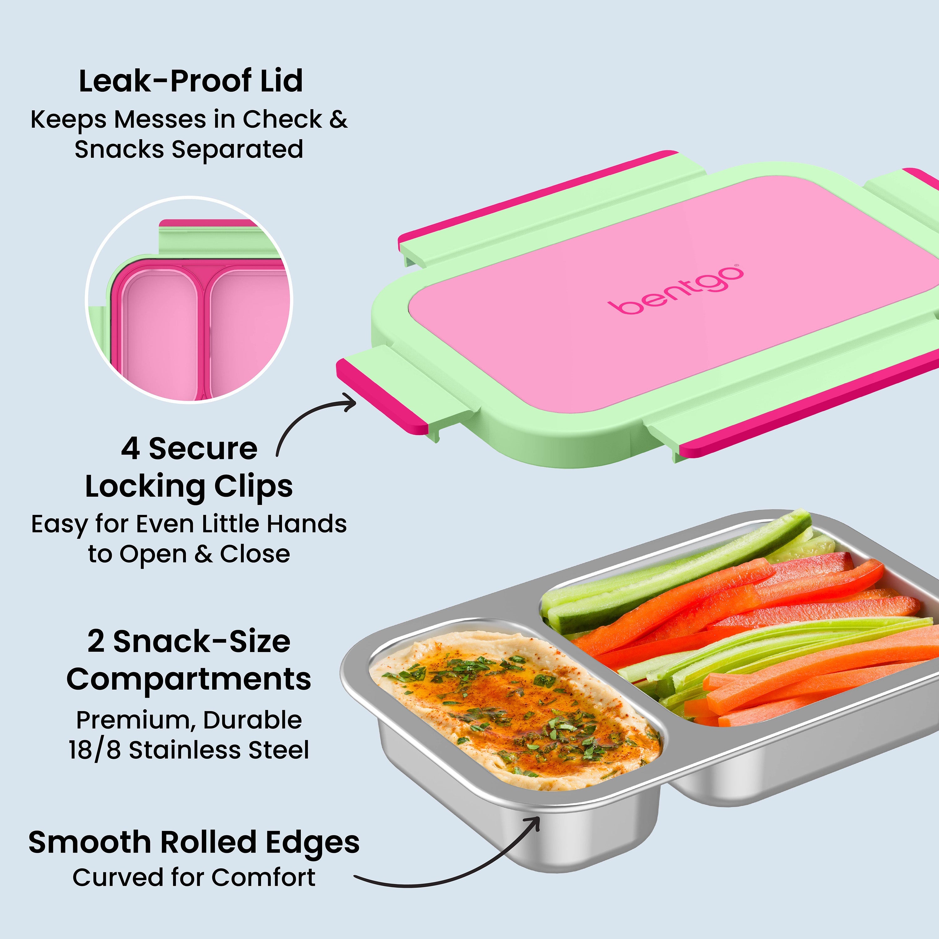 Bentgo Stainless Steel Snack Box