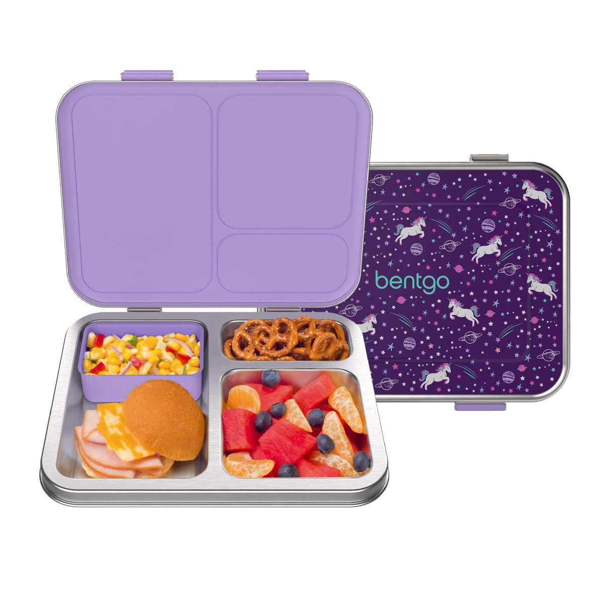 Bentgo Kids Stainless Steel Prints Lunch Box