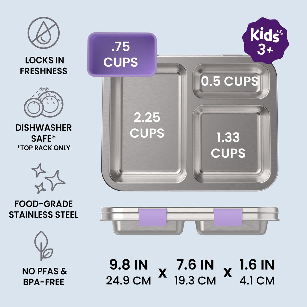 Bentgo Kids Stainless Steel Prints Lunch Box